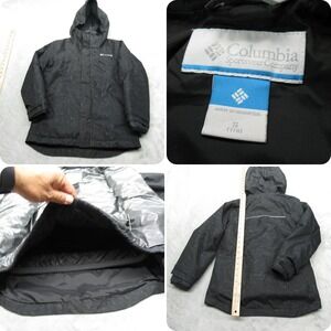 Columbia Jacket Youth Small Black Whirlibird II Waterproof Omni Heat Liner 3in1